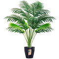 Der Rose Fake Plants Artificial Plants Tall 71cm Adjustable Faux Monstera Plants Indoor Outdoor for Home Bedroom Living Room Bathroom Decor